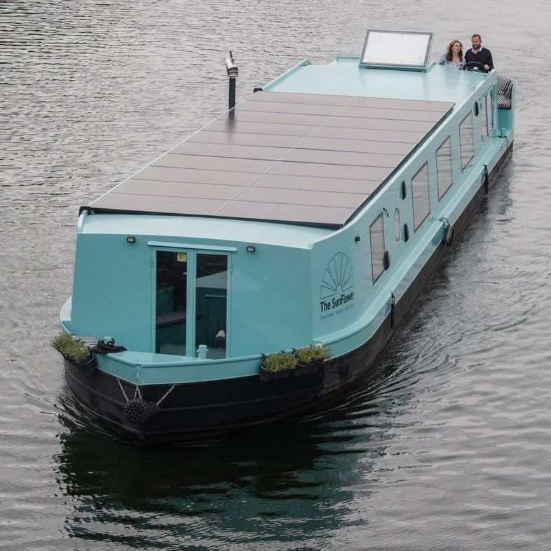 Our canal boats for sale are also sustainable